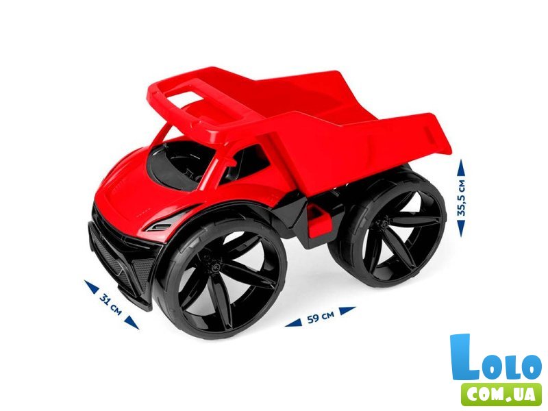 Машина Самосвал, Tigres (красный)