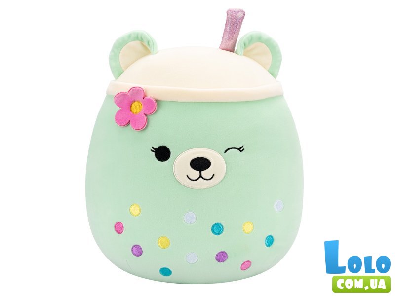 Мягкая игрушка Мятный медведь, Squishmallows, 30 см