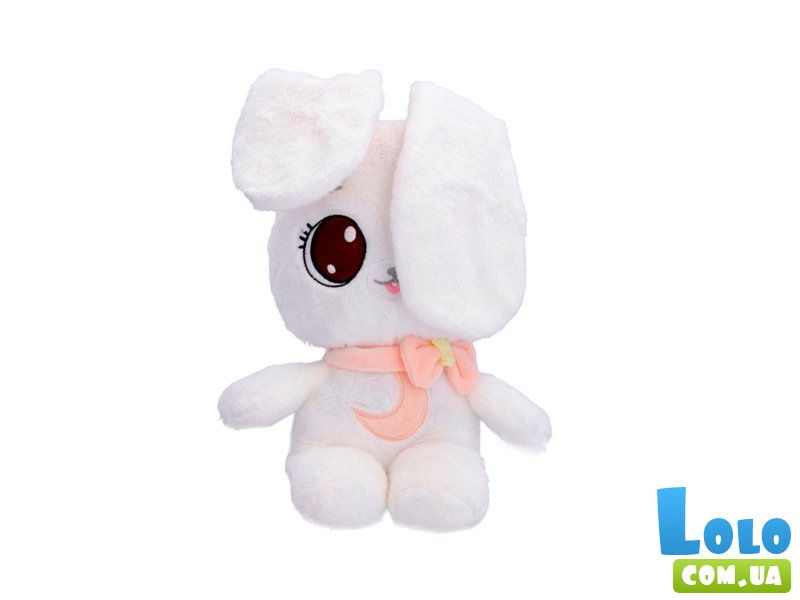 Мягкая игрушка Белый кролик, Peekapets, 28 см