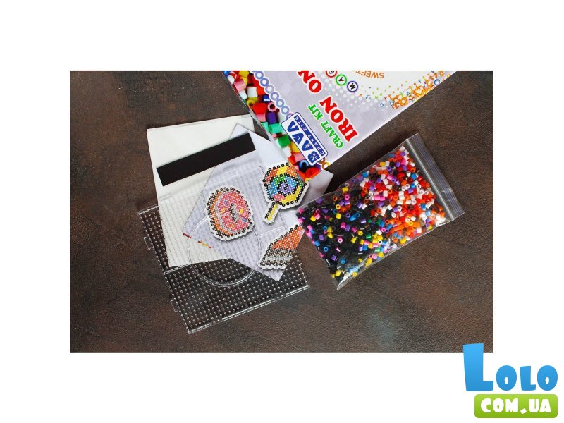 Набор для творчества Магниты из термомозаики Сладости, Умняшка