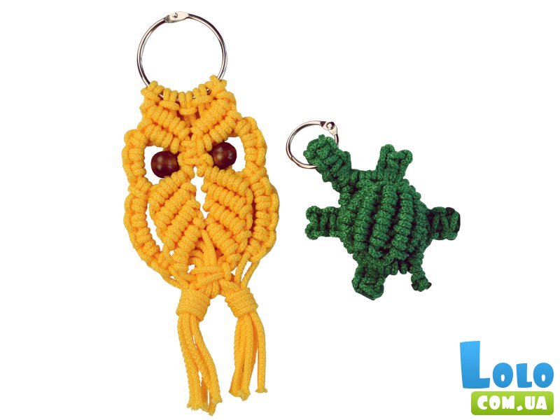 Набор для творчества Макраме: Подвески на рюкзак, Умняшка