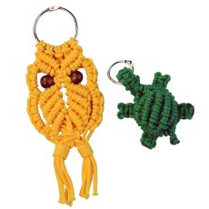 Набор для творчества Макраме: Подвески на рюкзак, Умняшка