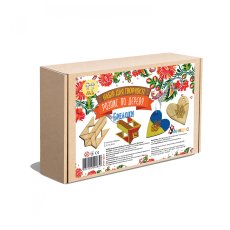 Набор для творчества Роспись по дереву Брелки, Умняшка