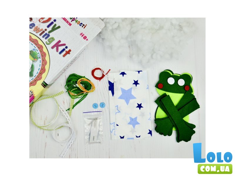 Набор для шитья мягкой игрушки Жабка, Умняшка