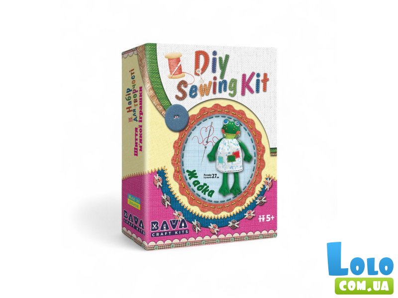 Набор для шитья мягкой игрушки Жабка, Умняшка