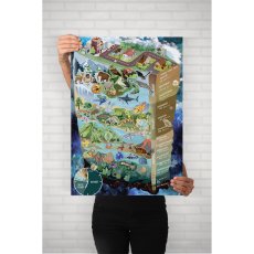 Настольная обучающая игра с наклейками Жизнь на земле, Умняшка