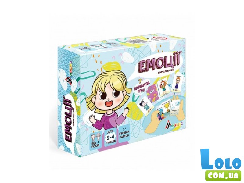 Развивающая настольная игра Эмоции, Умняшка