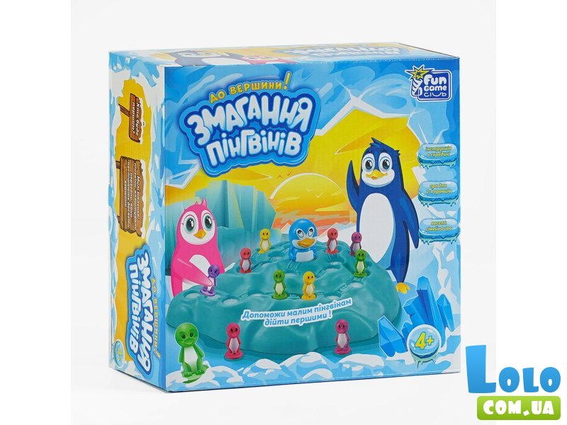 Настольная игра Соревнования пингвинов, Fun Game
