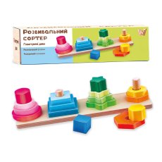 Сортер Геометрические чудеса, WToys