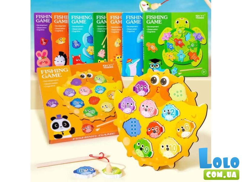 Развивающая игра Рыбалка (в ассортименте)