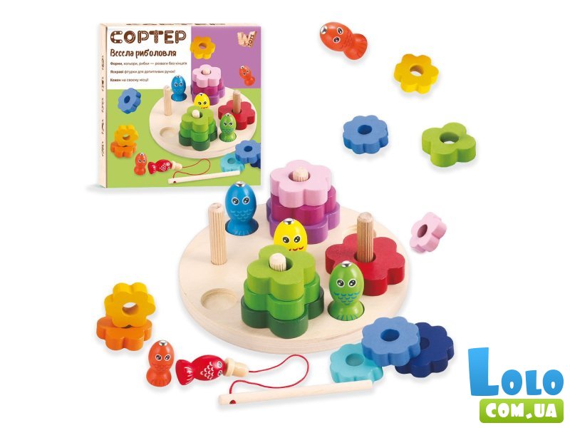 Сортер Веселая рыбалка, WToys