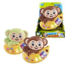 Пианино Обезьянка, WToys (в ассортименте)