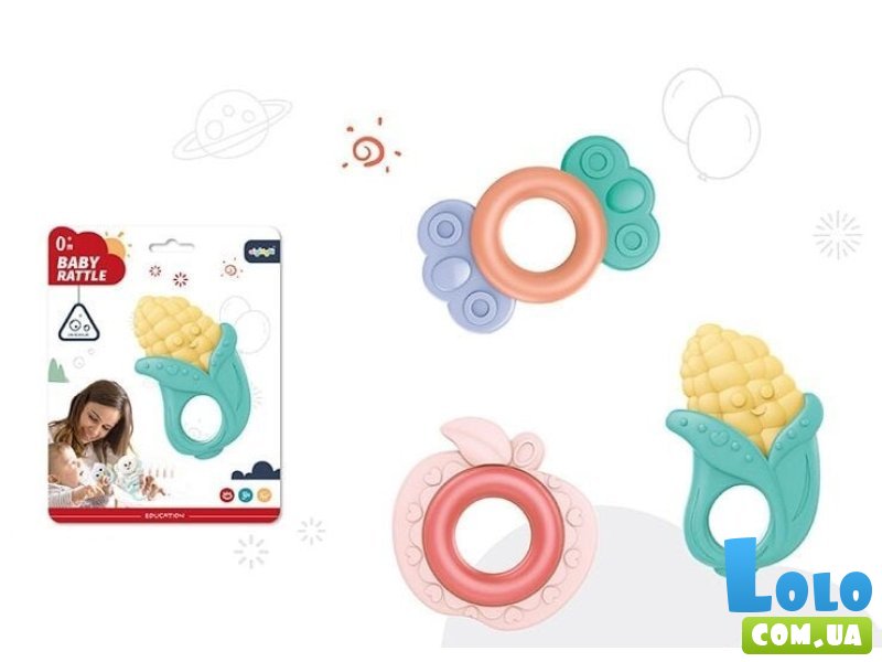 Погремушка-прорезыватель (в ассортименте)