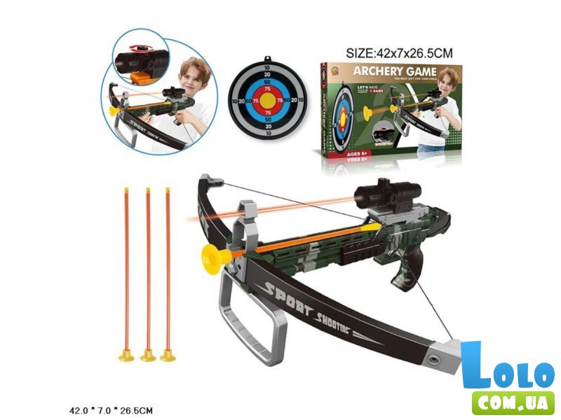 Арбалет с мишенью