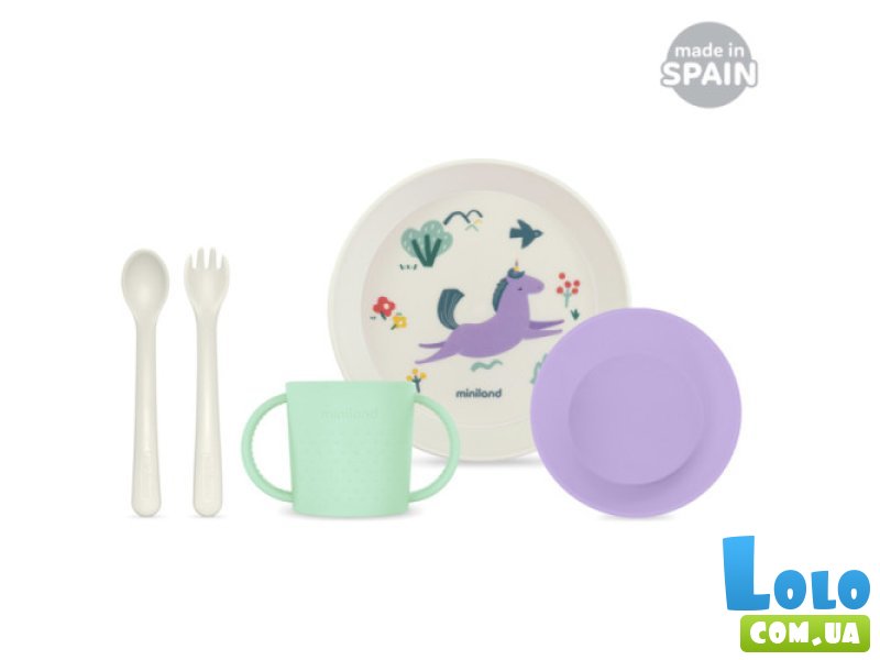 Набор посуды для кормления Dream, Miniland baby