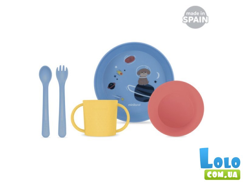 Набор посуды для кормления Explore, Miniland baby
