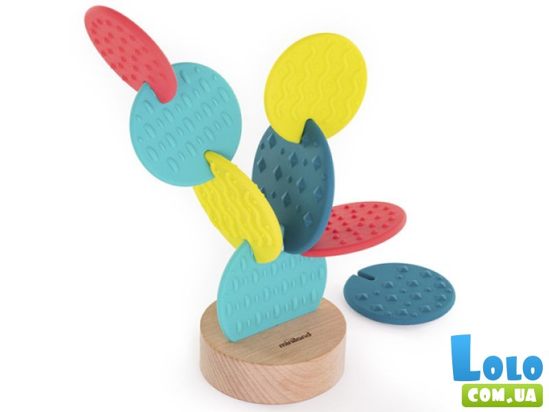 Сенсорная игрушка-прорезыватель Cactus, Miniland Educational
