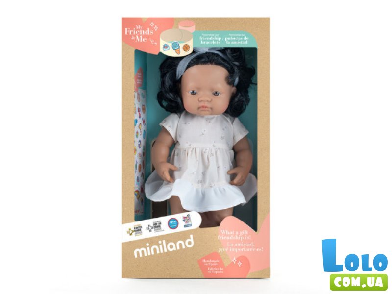 Кукла девочка испанка в одежде, Miniland Educational