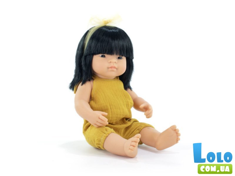Кукла девочка азиат в одежде, Miniland Educational