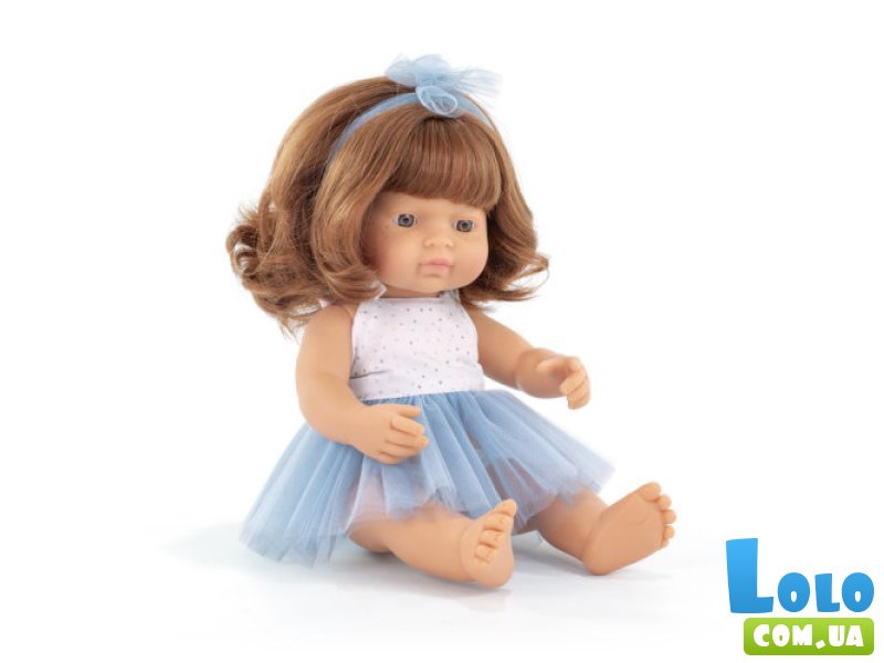 Кукла девочка рыжая в одежде, Miniland Educational