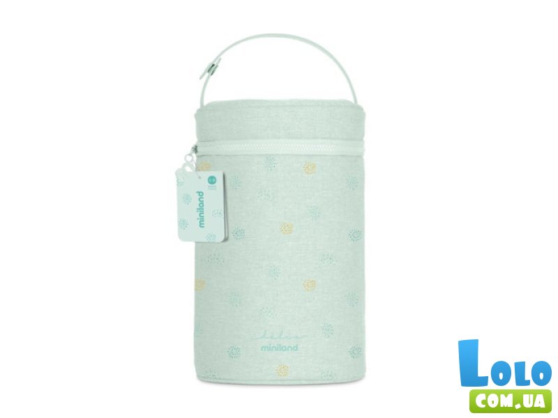 Термосумка для двух бутылочек, Miniland baby (mint)