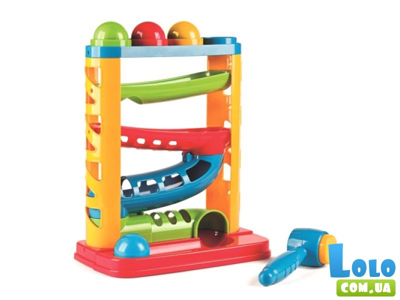 Сортер-стучалочка Тобоган, Miniland Educational