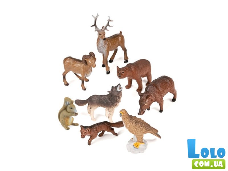 Набор фигурок лесных животных Forest Animals, Miniland Educational