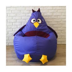 Кресло-груша нейлон Oxford Сова Букля, KatyPuf (L 100x75)