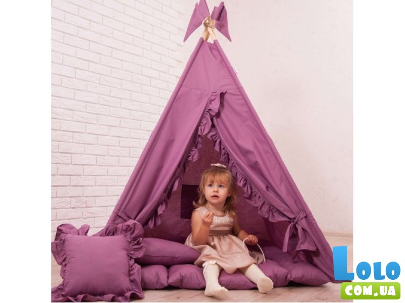 Вигвам Лиловый + система антискладывания, KatyPuf