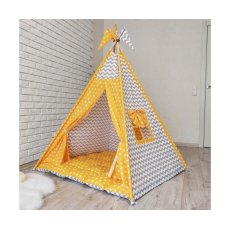 Вигвам Желтенький + система антискладывания, KatyPuf