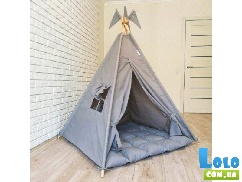 Вигвам Серая мышка + система антискладывания, KatyPuf