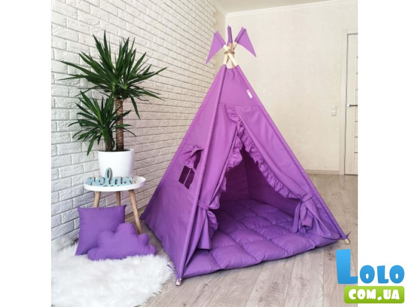 Вигвам Фиолетовый + система антискладывания, KatyPuf