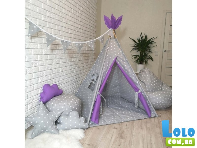 Вигвам Фиалка + система антискладывания, KatyPuf