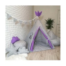 Вигвам Фиалка + система антискладывания, KatyPuf