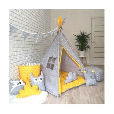 Вигвам Россыпь желтого + система антискладывания, KatyPuf