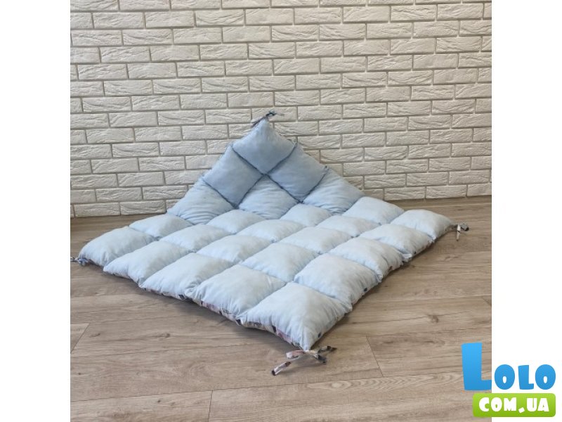 Объемный коврик для вигвама бежевые зверята, KatyPuf