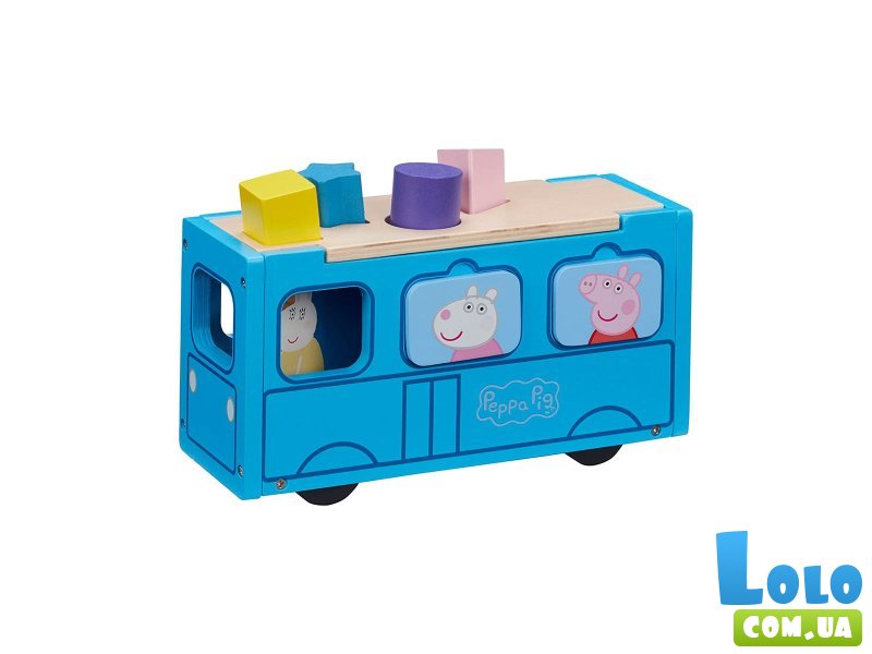 Сортер Школьный автобус Пеппы, Peppa Pig