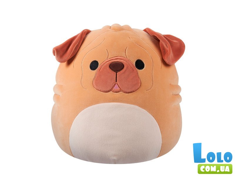 Мягкая игрушка Шарпей Мортон, Squishmallows, 30 см