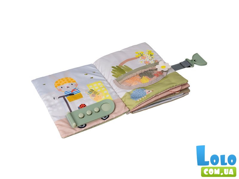 Мягкая книга Бизибук зайченка, Taf Toys