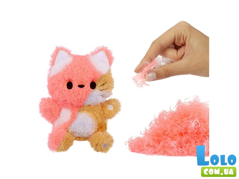 Мягкая игрушка-антистресс Котик, Fluffie Stuffiez, 20 см