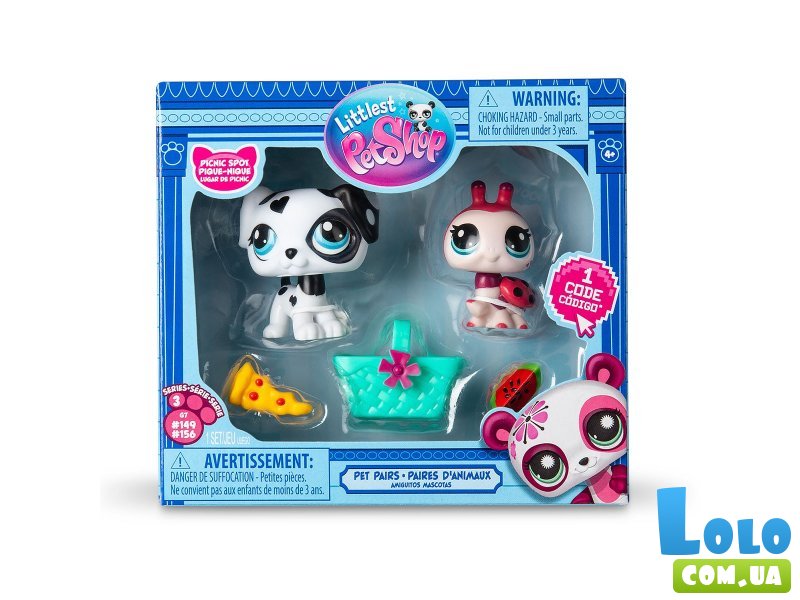 Набор фигурок Милый пикник, Littlest Pet Shop