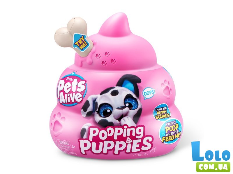 Интерактивный набор Озорные щенки, Pets & Robo Alive