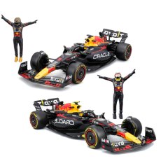Машина Red Bull Racing RB19 с фигуркой, Bburago (в ассортименте)