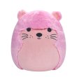 Мягкая игрушка Розовая выдра, Squishmallows, 30 см
