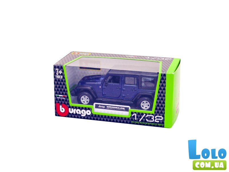 Машина Jeep Wrangler Unlimited Rubicon, Bburago