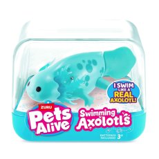 Интерактивная игрушка Аксолотль, Pets & Robo Alive (бирюзовый)