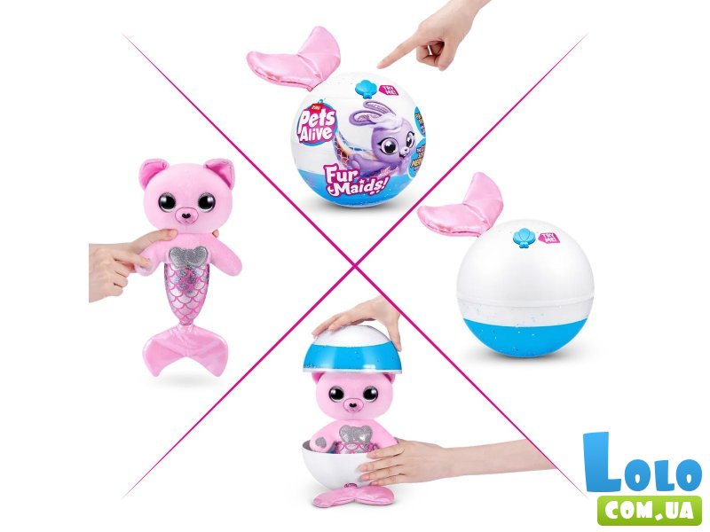 Интерактивный игровой набор Котенок Пурл, Pets & Robo Alive