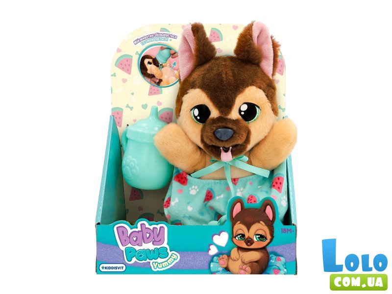 Интерактивная игрушка Немецкая овчарка, Baby Paws