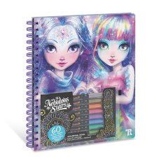 Набор для творчества Раскраска: Айседора, черные листы, Nebulous Stars