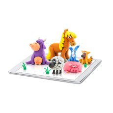 Набор пластилина Домашние животные, Ліпака